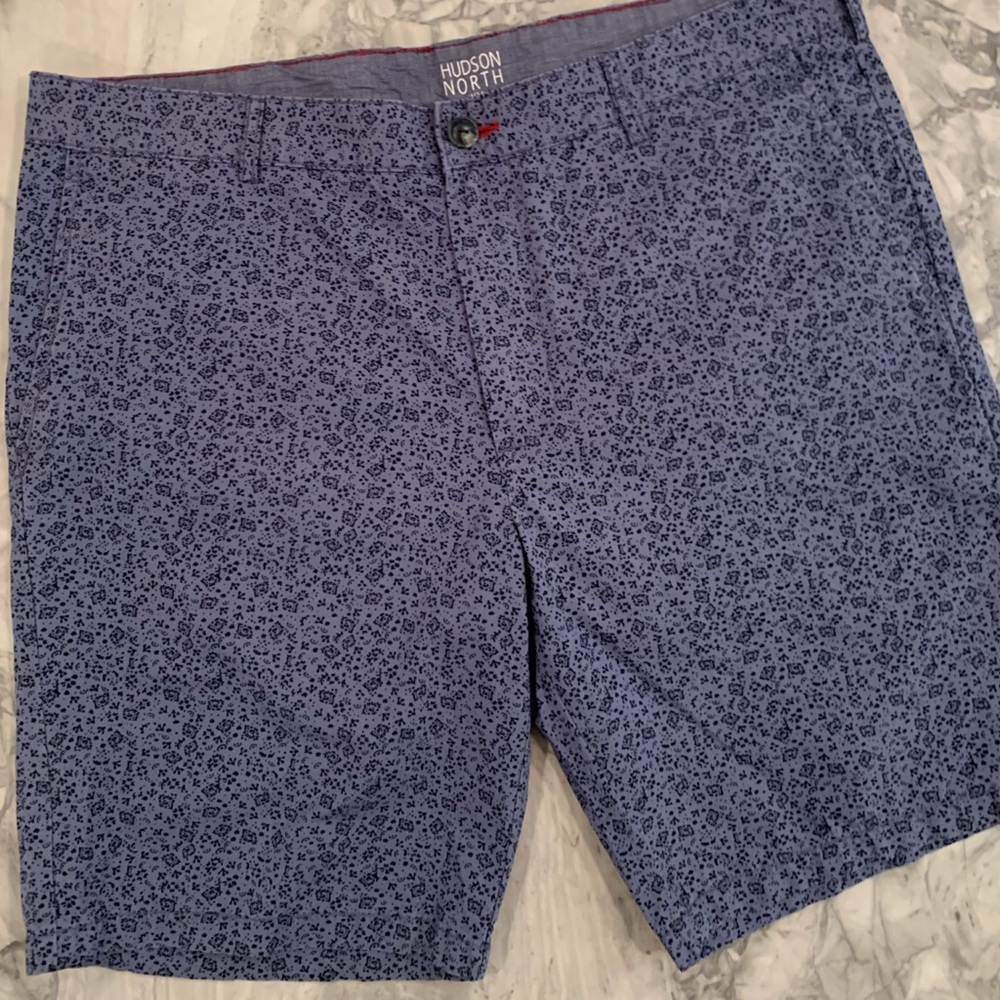 Men’s Shorts Hudson North Blue Pattern
